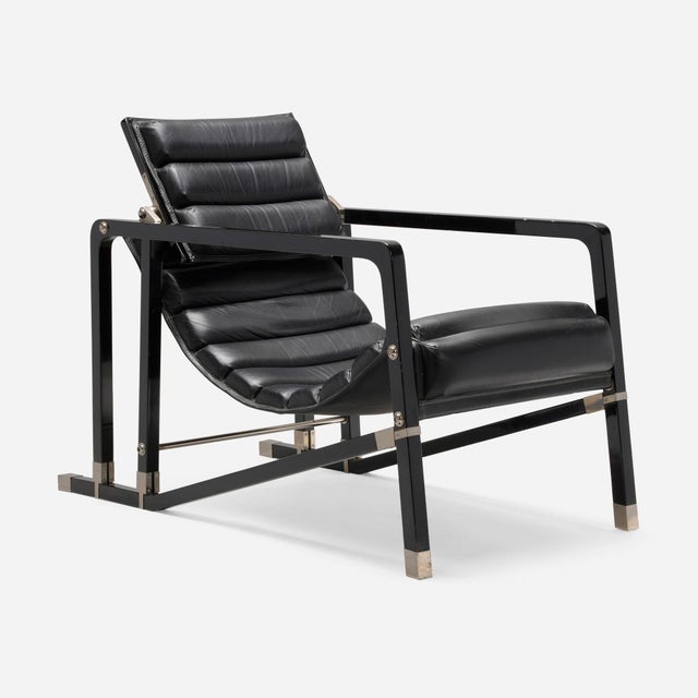 1970s Transat Chair by Eileen Gray for Ecart International, 1975 For Sale - Image 5 of 5
