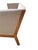Beige Scandinavian GE-285 3-Seater Sofa in Acacia Wood and Wool by Hans J. Wegner for Getama, 2017 For Sale - Image 8 of 14