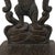 Burnt Umber A Classic Late 19th-Century Swiss Brienz "Black Forest" Style Carved Bear Chair. For Sale - Image 8 of 12