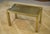 Metal Brass Coffee Table attributed to Willy Daro, 1970s For Sale - Image 7 of 8