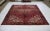 Persian Vintage Handmade Persian Heriz Red Wool Rug With Medallion Design For Sale - Image 3 of 4