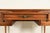 Brown Sligh Furniture French Regency Louis XVI Carved Walnut Leather Top Writing Desk, Circa 1960s For Sale - Image 8 of 14