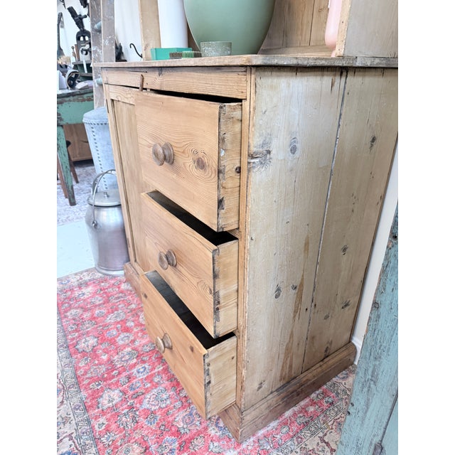 19th Century English Pine Welsh Dresser For Sale - Image 11 of 12