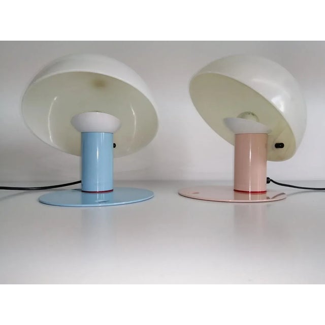 Vintage Table Lamps by Franco Mirenzi for Valenti Luce, 1970s, Set of 2 For Sale - Image 6 of 9