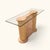 Postmodern Tessellated Stone and Glass Console Table, 1980s, Marble For Sale - Image 14 of 18
