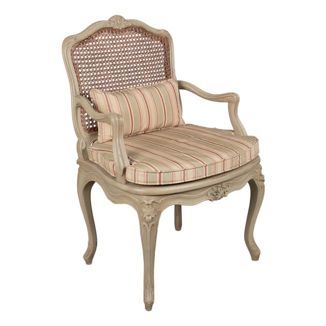 Louis XV Style French Fauteuil or Arm Chair For Sale
