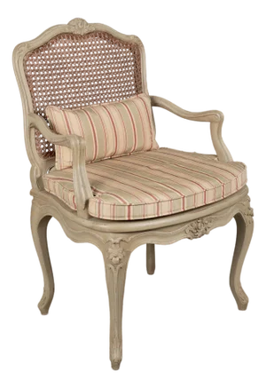 Louis XV Style French Fauteuil or Arm Chair