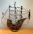 Metal Vintage Monumental Iron Nautical Ship Lamp For Sale - Image 7 of 12
