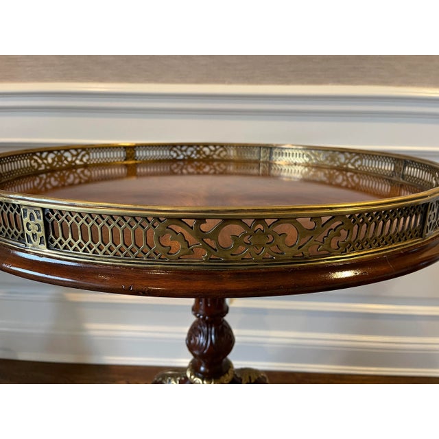 John-Richard Mahogany Tea Tables - Set of 2 For Sale - Image 10 of 13