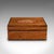 Antique Sorrentoware Keepsake Box, Italian Walnut Dressing Table Case, Victorian For Sale - Image 6 of 12