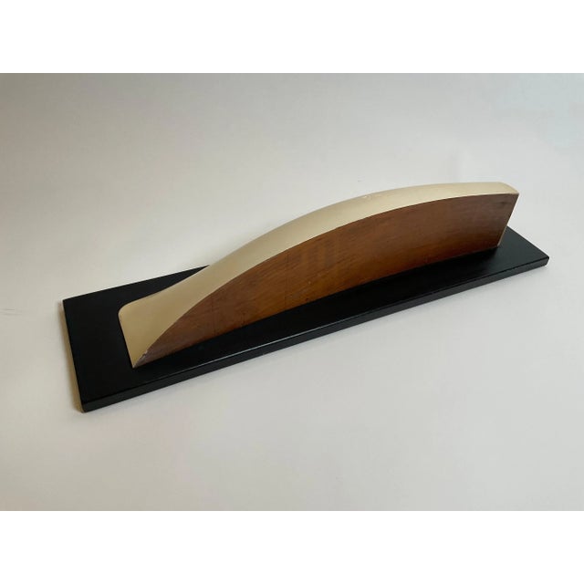 Wood Half Model of a Catboat For Sale - Image 7 of 8