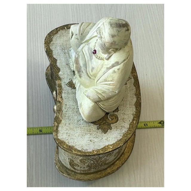 Ooak, Vintage Jewelry Box/Buddah For Sale - Image 9 of 10