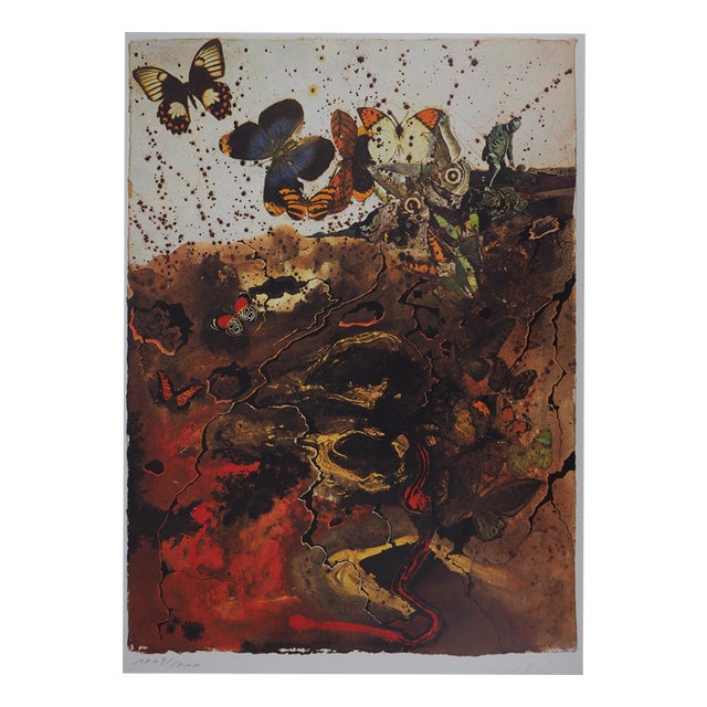 Salvador Dali, Auvergne, 1969, Lithograph For Sale