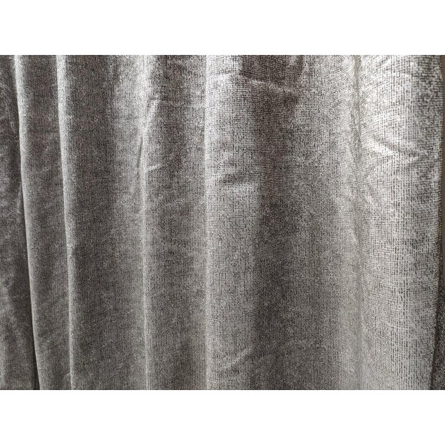 Vintage Lined Heavy Curtains For Sale - Image 6 of 14