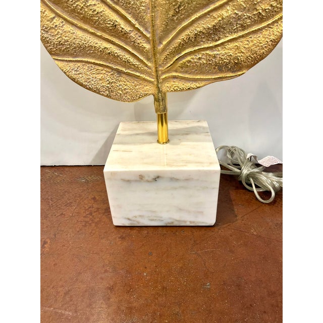 Contemporary John Richard Modern Leaf Lamp For Sale - Image 3 of 5