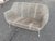 White Mid 20th Century Russell Woodard Iron Sculptura Settee Sofa, Attributed For Sale - Image 8 of 12