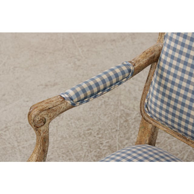 Set of 8 Minton Spidell Country French Dining Chairs For Sale - Image 9 of 18