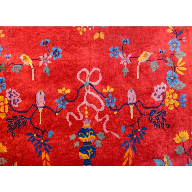 Art Deco Early 20th Century Chinese Art Deco Rug For Sale - Image 3 of 11