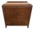 1930 English Oak Art Deco Cabinet For Sale