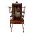 Antique Chinese Chippendale whatnot Vitrine Cabinet