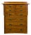 Mission Quarter Sawn Oak 8 Drawer Dresser - Micheal Cherry For Sale