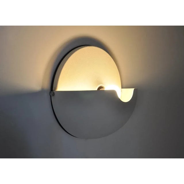 Guzzini Lage Midnight Wall Lamp attributed to Guzzini, 1970s For Sale - Image 4 of 11