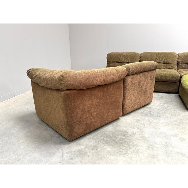 Vintage Modular Elements Sofa, 1970s, Set of 6 For Sale - Image 13 of 18