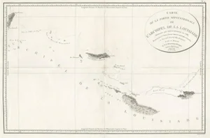 Map of the Louisiade Archipelago, 1798