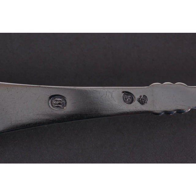 Danish Silver 830 Forks from SJ Denmark, 1930, Set of 3 For Sale - Image 6 of 8