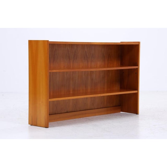 Brown Small Vintage Birch Bookcase, 1960s For Sale - Image 8 of 10