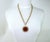 Jomaz Gold Plated Sunburst Pendant Chain Link Necklace c.1970 For Sale - Image 11 of 12