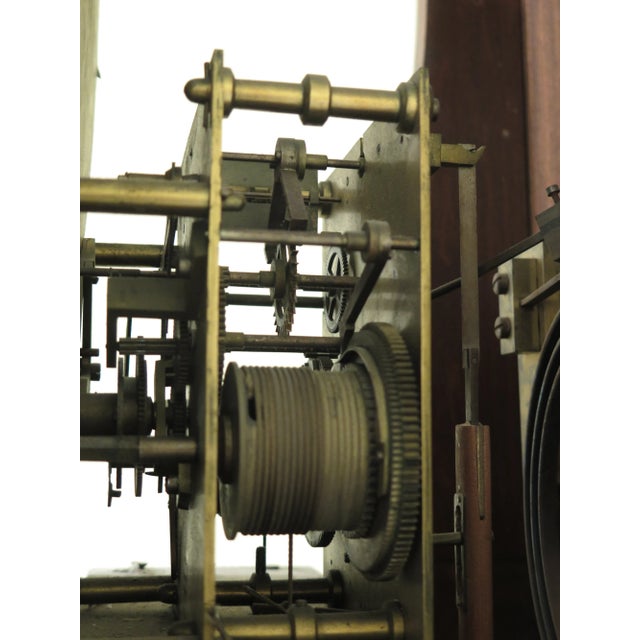 J.C. Jennens & Sons London England Oak Grandfather Clock For Sale - Image 12 of 13