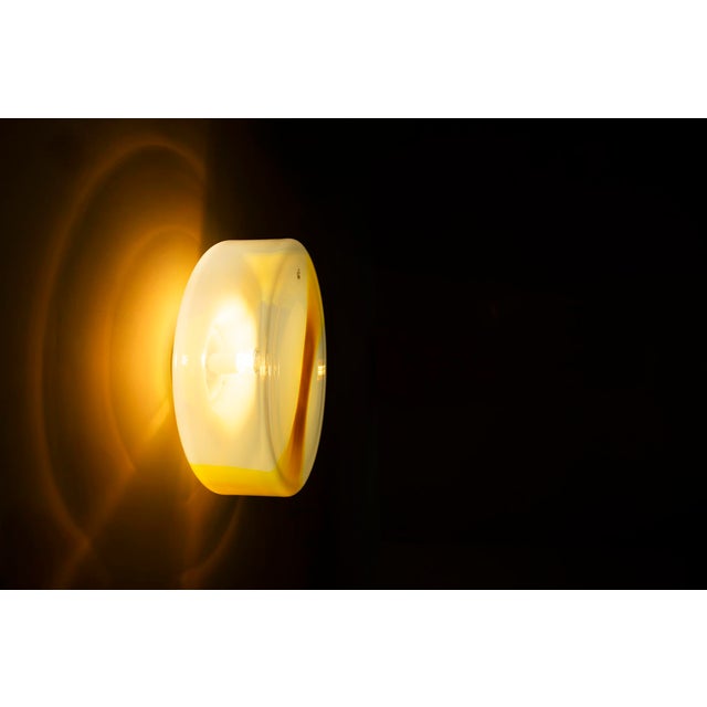 Sierra Wall Lights by Roberto Pamio for Leucos, 1970s, Set of 4 For Sale - Image 4 of 13