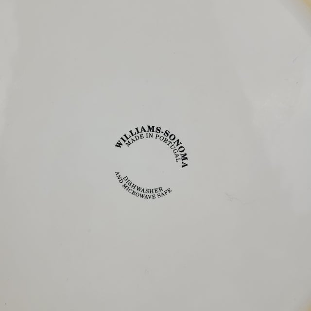 Late 20th Century Williams Sonoma Olea Europaea Pasta Serving Bowl Olive Branch 13 Inch For Sale - Image 6 of 9