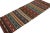 Tribal Vintage Shahsavan Kilim Rug in Polychromatic Stripes by Rug & Kilim For Sale - Image 3 of 7