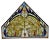 Mid-Century Stained Glass Church Window For Sale