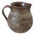 Vintage Brown Studio Art Pottery Pitcher For Sale