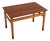 Danish Modern Teak and Beech Bench, 1950s For Sale
