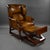 Late 19th Century 19th Century Victorian Hand Dyed Leather Reclining Chair by Foota Patent Chairs, 1890 For Sale - Image 5 of 18