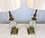 Brass 1970’s Stiffel Hollywood Regency Brass & Crystal Table Lamps For Sale - Image 8 of 12