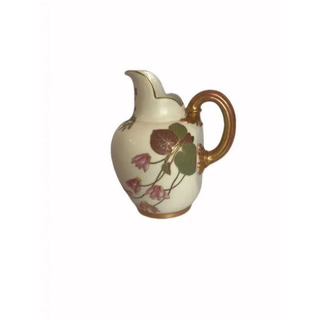 Antique Royal Worcester Jug, 1920 For Sale - Image 4 of 5