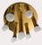 Metal Mid-Century Brass Seven Light Flush Mount by Sölken Leuchten, 1970s For Sale - Image 7 of 9