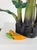 Mid-Century Hand-Carved Wooden Banana Tree Sculpture, South America, 1950s For Sale - Image 14 of 18