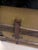 19th Century American Canvas and Oak Flat-Top Steamer Trunk With Lithograph Interior For Sale - Image 15 of 15