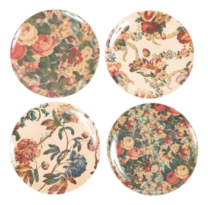 English Garden Dinner Plates, Set of 4