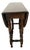 Vintage 1930s Oval Gate-Leg Drop-Leaf Table by Elite Furniture Co. Excellent Condition For Sale