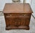 Traditional Drexel Wood Nightstand Vintage Commode Traditional Bachelor Chest Brass For Sale - Image 3 of 9