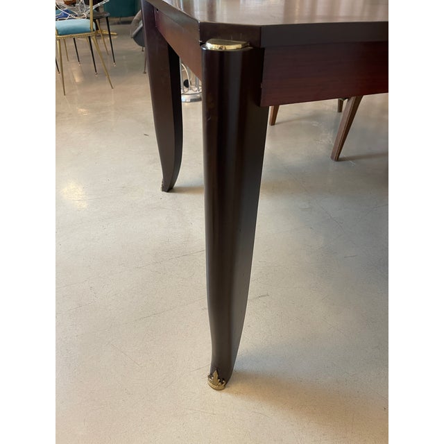 1930s Maurice Jallot French Art Deco Desk or Dining Table, France, C. 1930 For Sale - Image 5 of 8