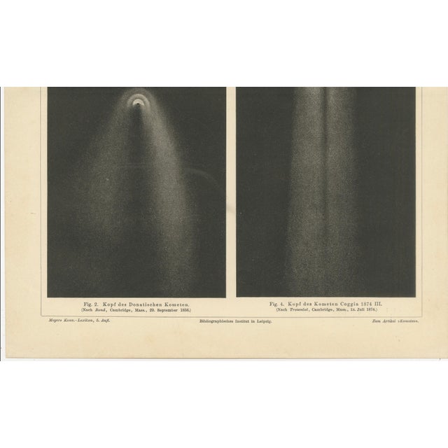 Antique Comet Study Kometen, 1890s For Sale - Image 6 of 8