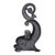 Pair of Bradley & Hubbard Cast Iron Dolphin Form Andirons, C. 1900 For Sale - Image 9 of 10
